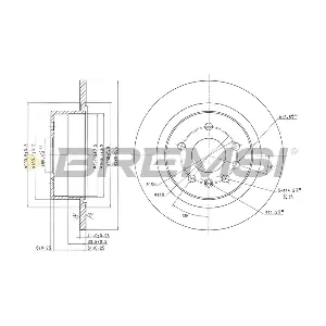 BREMSI CD6698S