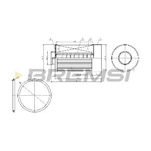 BREMSI FE0333