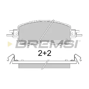 BREMSI BP3797