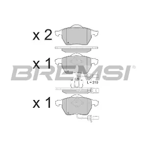 BREMSI BP3071