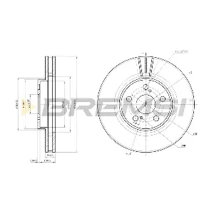 BREMSI CD6957V