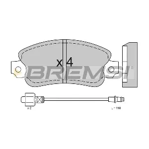 BP2127 BREMSI