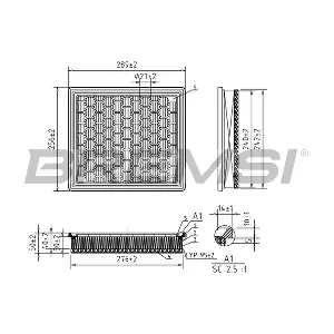 BREMSI FA1044
