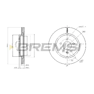 BREMSI CD8188V