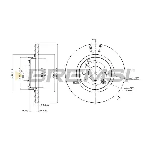 BREMSI CD6159V
