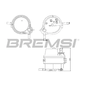 BREMSI FE0160
