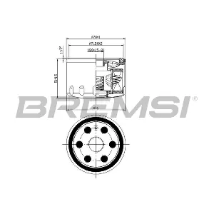 BREMSI FL0140