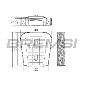 FA2593 BREMSI