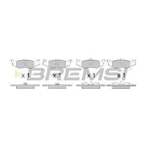 BREMSI BP3390