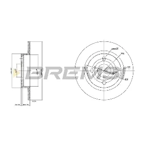 BREMSI CD6404S
