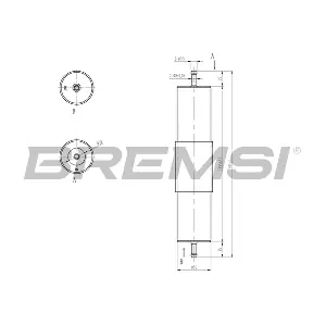 BREMSI FE1318