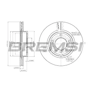 BREMSI CD7066V