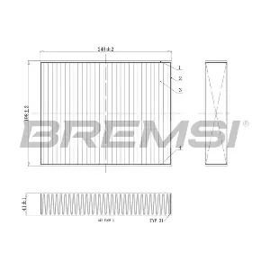 FC0455C BREMSI