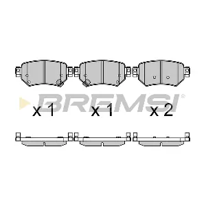 BP3707 BREMSI