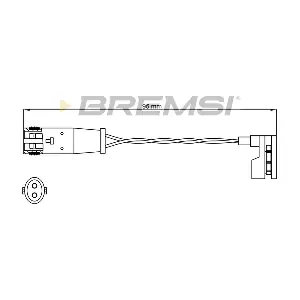 BREMSI WI0627