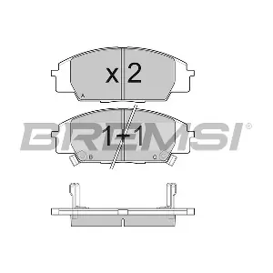 BREMSI BP3077