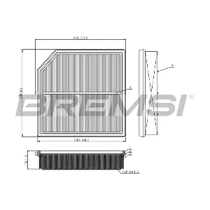 BREMSI FA1096