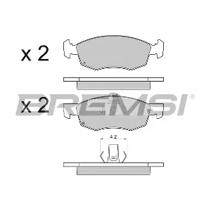 BREMSI BP2951