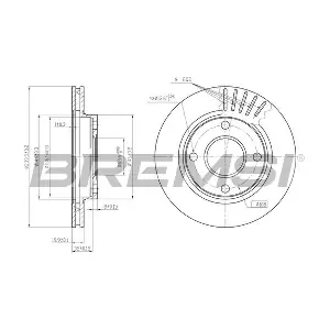 BREMSI CD6887V
