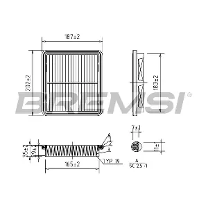 BREMSI FA1257