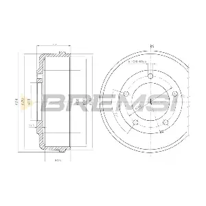 BREMSI CR5646