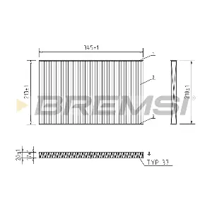 FC1921C BREMSI