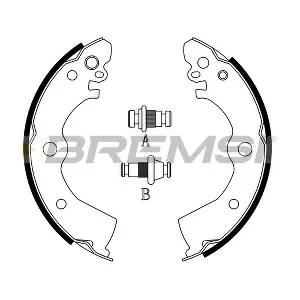 BREMSI GF0851
