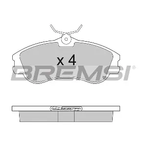 BREMSI BP2921