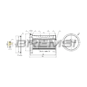 BREMSI FE0768