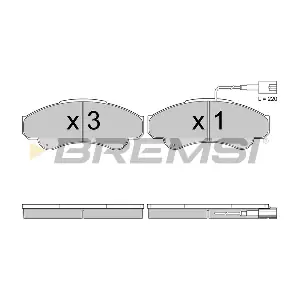 BREMSI BP2998