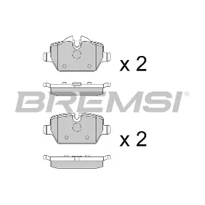 BREMSI BP3196