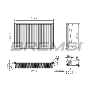 FA1598 BREMSI
