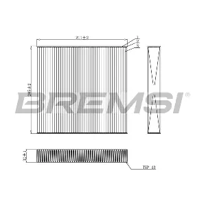 BREMSI FC0899