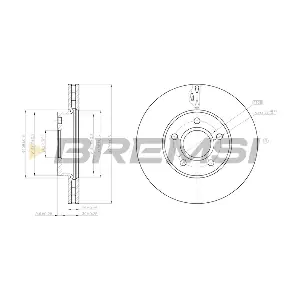 BREMSI CD8062V