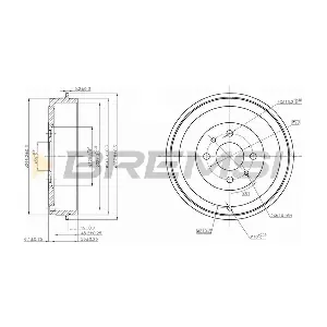 BREMSI CR5267