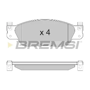 BREMSI BP2933