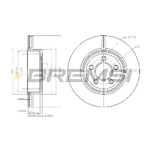 BREMSI CD7766V