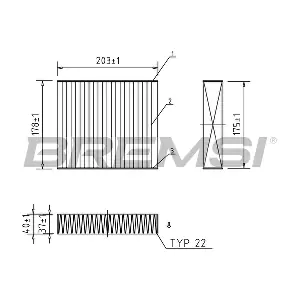 BREMSI FC0890C
