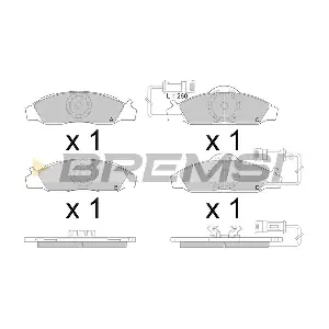 BREMSI BP2955