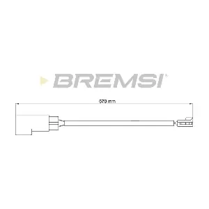 BREMSI WI0800