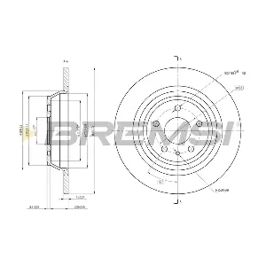 BREMSI CD8338S