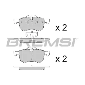 BREMSI BP2878