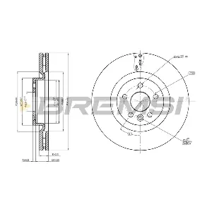 BREMSI CD8632V