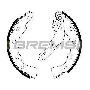 BREMSI GF0823