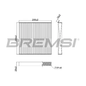 FC2623 BREMSI