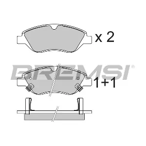 BREMSI BP3736