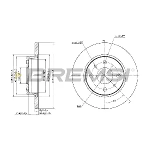 BREMSI CD6215S