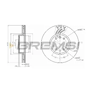 CD7324V BREMSI