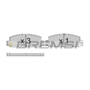 BREMSI BP2183