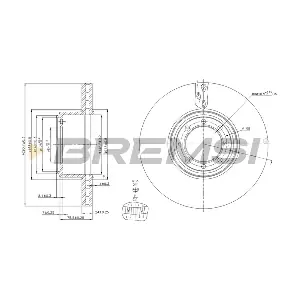 CD5321V BREMSI